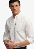 Superdry Essential Oxford Overhemd met Lange Mouwen Heren