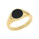Amor 2037297 Unisex Ring roestvrij staal zwart geleverd in sieraden geschenkdoos