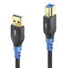 PureLink FI-U300-020 Câble USB USB 3.2 Gen 1 (3.1 Gen 1) 2 m USB A vers USB B Noir, Bleu