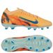 Nike Air Zoom Mercurial Vapor 16 Pro AG-PRO Mbappé Personal Edition - Melon/Neo Turquoise/Vert - Herbe synthétique (AG), pointure 40½
