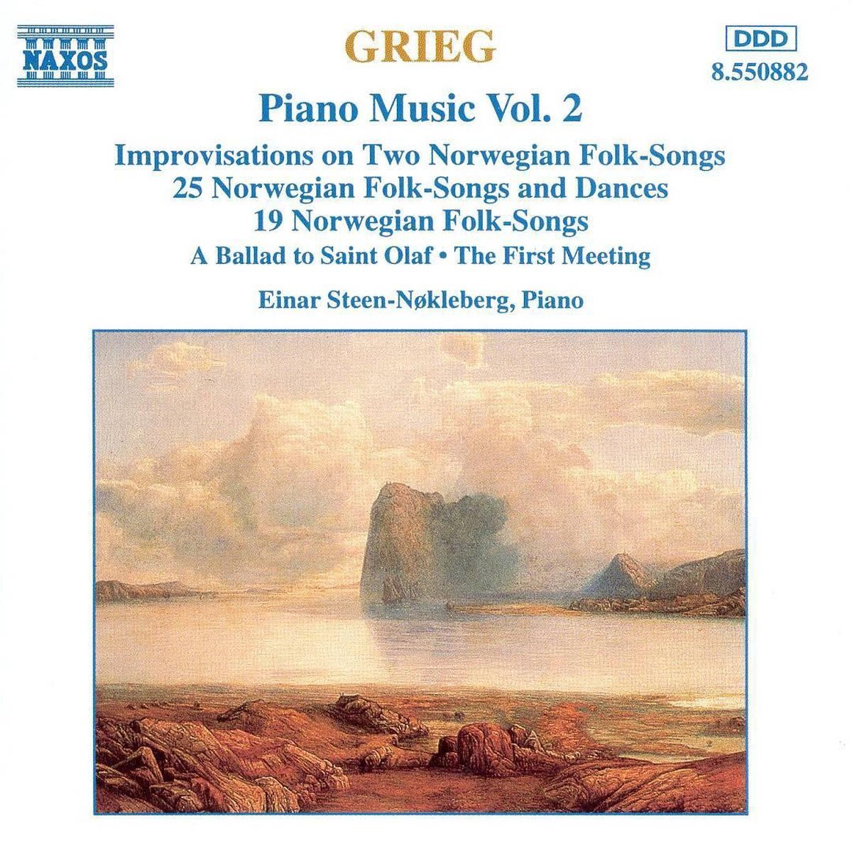 OUTHERE Grieg: Piano Music Vol 2 / Einar Steen-Nokleberg