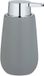Wenko Zeepdispenser Badi Mat Grijs Keramiek 320ml