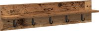 vidaXL Wandkapstok van oud hout, 80 x 10,5 x 18 cm
