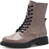 Tamaris - Dames - Enkellaarzen - Beige - Synthetisch - 38