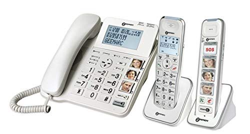Geemarc Telecom S.A Senior 295 - Snoergebonden Telefoon voor Senioren - Wit