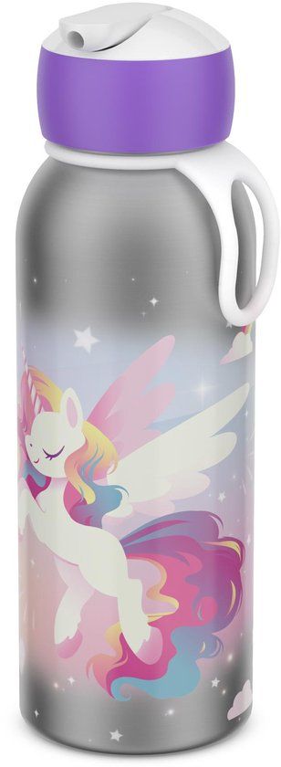 Mepal Isoleerfles flip-up Campus - 350 ml - Unicorn Glow
