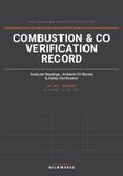 Combustion & CO Verification Record: Analyzer Readings, Ambient CO Survey & Safety Verification