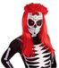Rubies Katrina met rozen Day der Dood, rood, eenheidsmaat