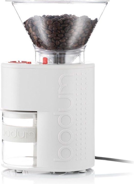 Bodum BISTRO Koffiemolen - 160 W - Rood/Wit