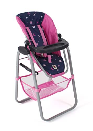 BAYER CHIC BAYER CHIC 2000 Kinderstoel voor poppen Butterfly navy-pink