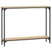 VidaXL Wandtafel 100x22,5x75 cm bewerkt hout sonoma eikenkleurig