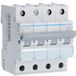 Hager mun650 a – automatische stroomonderbreker serie MU, 3p + N, 50 A, curve C, 6 kA