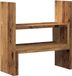 vidaXL Bureau organiser 40x17x41 cm bewerkt hout oud houtkleurig