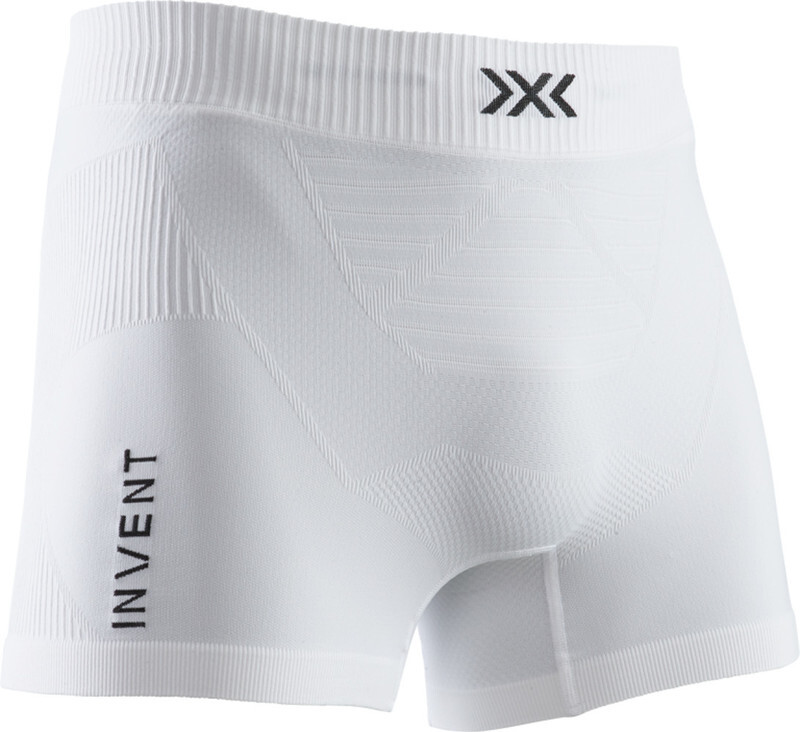 X-BIONIC Invent LT Ondergoed onderlijf Heren wit M 2019 Base Layer korte onderbroeken