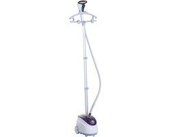 HOMCOM Kledingstomer - Kunststof - 64x8x137cm - Wit