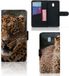 B2Ctelecom Xiaomi Redmi 8A Telefoonhoesje met Pasjes Luipaard