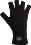 Heat Keeper Vingerloze heren thermo handschoenen zwart - XXL