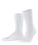 FALKE Run Rib Crew Sokken unisex wit - maat 46-48