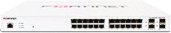 Fortinet FS-124E-POE Managed L2 Gigabit Ethernet Network Switch