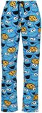 Sesame Street Krümelmonster - Face Pyjamabroek blauw Katoen -
