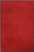 vidaXL Deurmat 80x120 cm rood