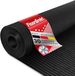 Floordirekt Tapis en caoutchouc - Tapis en caoutchouc Noir - Épaisseur 3 mm - Profil à larges nervures - Résistant à l'usure, antidérapant et polyvalent pour l'intérieur et l'extérieur - 120 x 150 cm