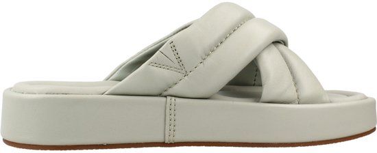 Clarks Alda Glide Sandalen Groen Leer EU 36 Vrouw