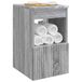 vidaXL Badkamerkast Grijs Sonoma 30 x 35 x 50 cm Bewerkt hout