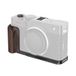 SmallRig 6237 L-Shaped Mount Plate with Wooden Handle for FUJIFILM X-E5, Ebony / Black