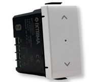 IXTRIMA Schakelaar voor rolluiken Zigbee/Tuya verbonden Smart wifi-module compatibel met houders Bticino Matix wit