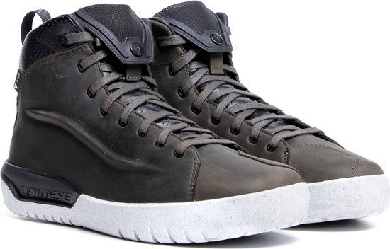 Dainese Metractive D-WP Motorlaarzen - Heren - Rookgroen/Wit - Maat 42