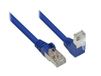 Alcasa 806W-010B câble réseau Bleu 1 m Cat6 S/FTP (S-STP)