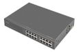 DIGITUS PoE+ injector - 8 RJ45 poorten - Gigabit - IEEE802.3bt - 250W PoE budget - uitgangsspanning 54VDC - 10/100/1000 Mbit/s - 100m bereik - Plug & Play - Zwart