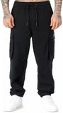 Lonsdale London MICKLEY Heren Cargobroeken - zwart - L