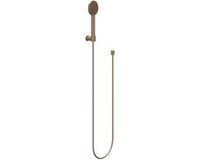 IVY Handdoucheset - Rond - Satin Spray Handdouche - Verstelbare Wandsteun - Doucheslang 120 cm - Geborsteld Mat Koper PVD