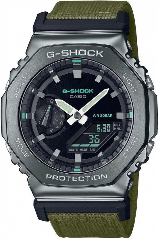 Casio G-Shock GM-2100CB-3AER Classic Heren Horloge - Groen
