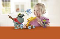 Fisher-Price Gus the Itsy Bitsy Knight Katapult Draak en Ridders Speelgoed figuurset