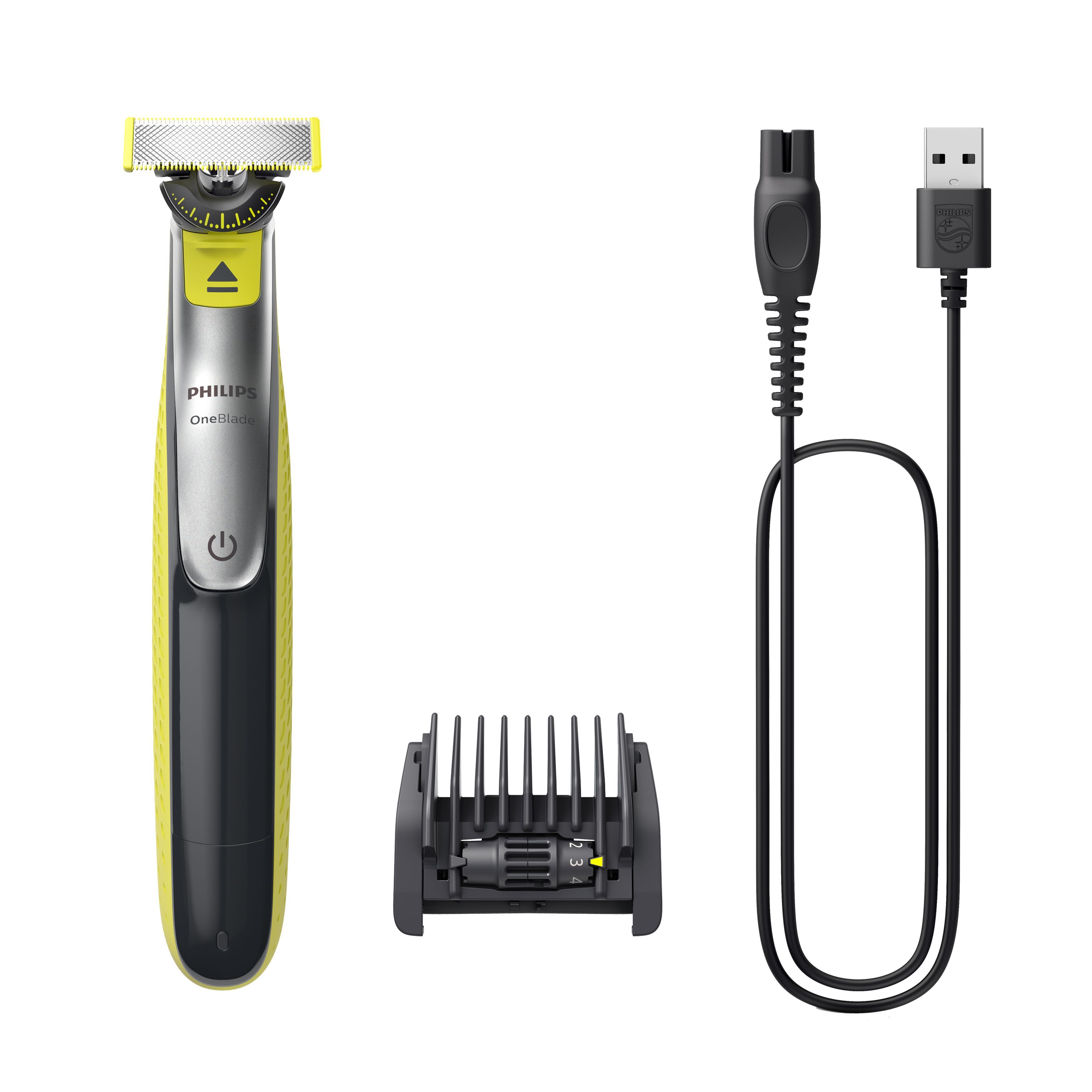 Philips OneBlade 360 QP2734/23 Foil Shaver - Green/Grey