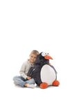 NICI 62436 Knuffelpinguïn Jorge Thunder, 60 cm, grijs