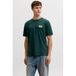 JACK & JONES regular fit T-shirt met logo - donkergroen
