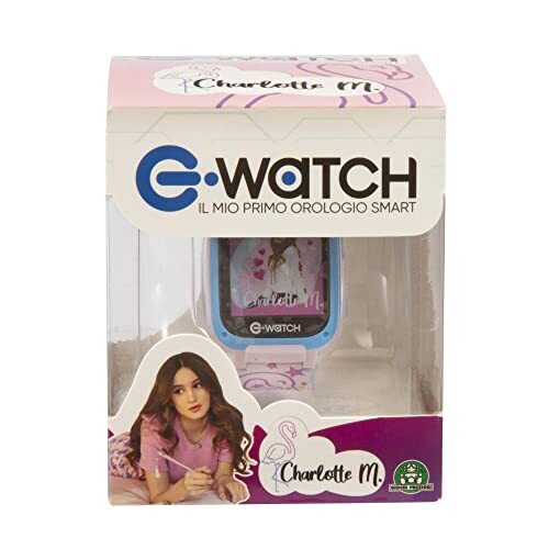 Giochi Preziosi E-watch Charlotte Playwatch voor kinderen, met vele functies om je favoriete webstar mee te nemen, voor kinderen vanaf 4 jaar, EWC000,