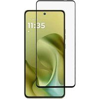 Motorola Verre trempé pour Moto G86 / G86 Power 5G - Lot de 2 films de protection incurvés intégrale - Noir