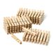 Amazon Basics houten wasknijpers met veer, 100 stuks