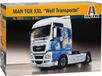 Italeri Modelbouwpakket Vrachtwagens - 3921 MAN TGX XXL -Wolf Transporte- Plastic - 1:24 - Modelbouw