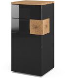 Vicco Eden Halfhoge kast – 40 x 84 cm Antraciet
