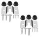 Solidchoice - Set van 2 Dartbord Wandhouders voor Stalen Dartborden