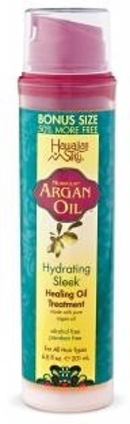 Hawaiian Silky Argan Oil Hydrating Sleek Healing Oil Treatment 200 ml