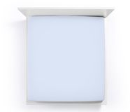 Bella Donna Jersey La Piccola Topperhoeslaken 100x210-220 cm hemelblauw