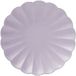 Ciao - Composteerbare FSC kartonnen borden (diameter 23 cm), 8 stuks, lavendelviolet