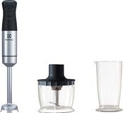 ELECTROLUX E5HB1-6SS Create 5 pureerstaaf, garde, beker en minihakmolen begeleidt, meertalige snelheden, met turbo-functie, comfortabele handgreep, 800 watt, roestvrij staal